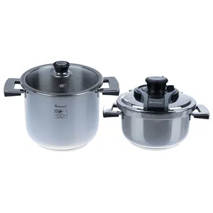 ست زودپز و قابلمه هنری مدل Good Chef 4070