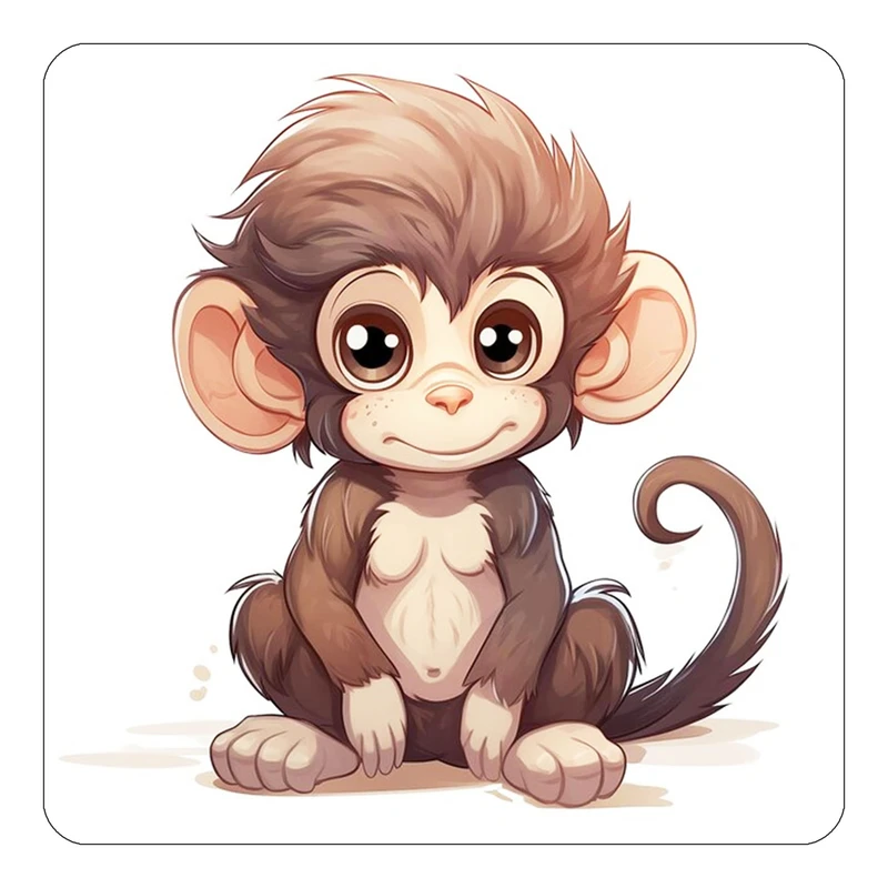 مگنت کاکتی طرح حیوانات کارتونی مدل mp28193