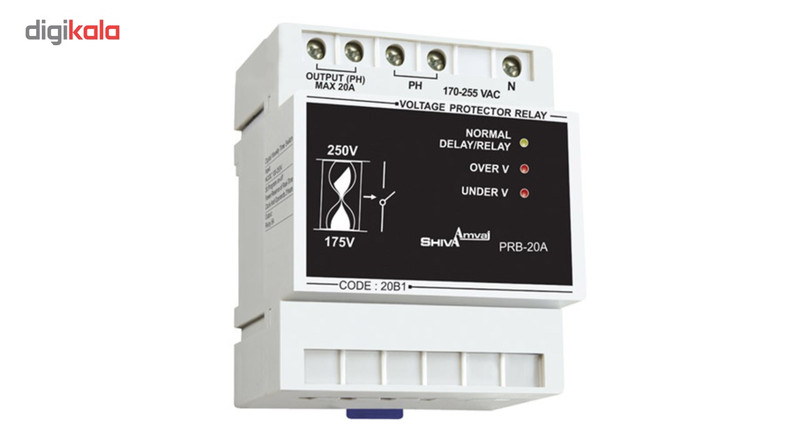 محافظ ولتاژ 20 آمپر شیوا امواج مدل PRB-20A
