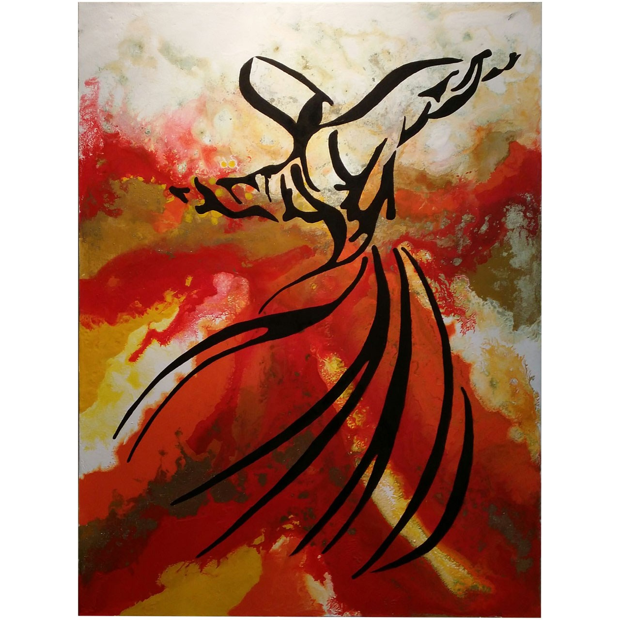 تابلو نقاشی گالری زند طرح سما