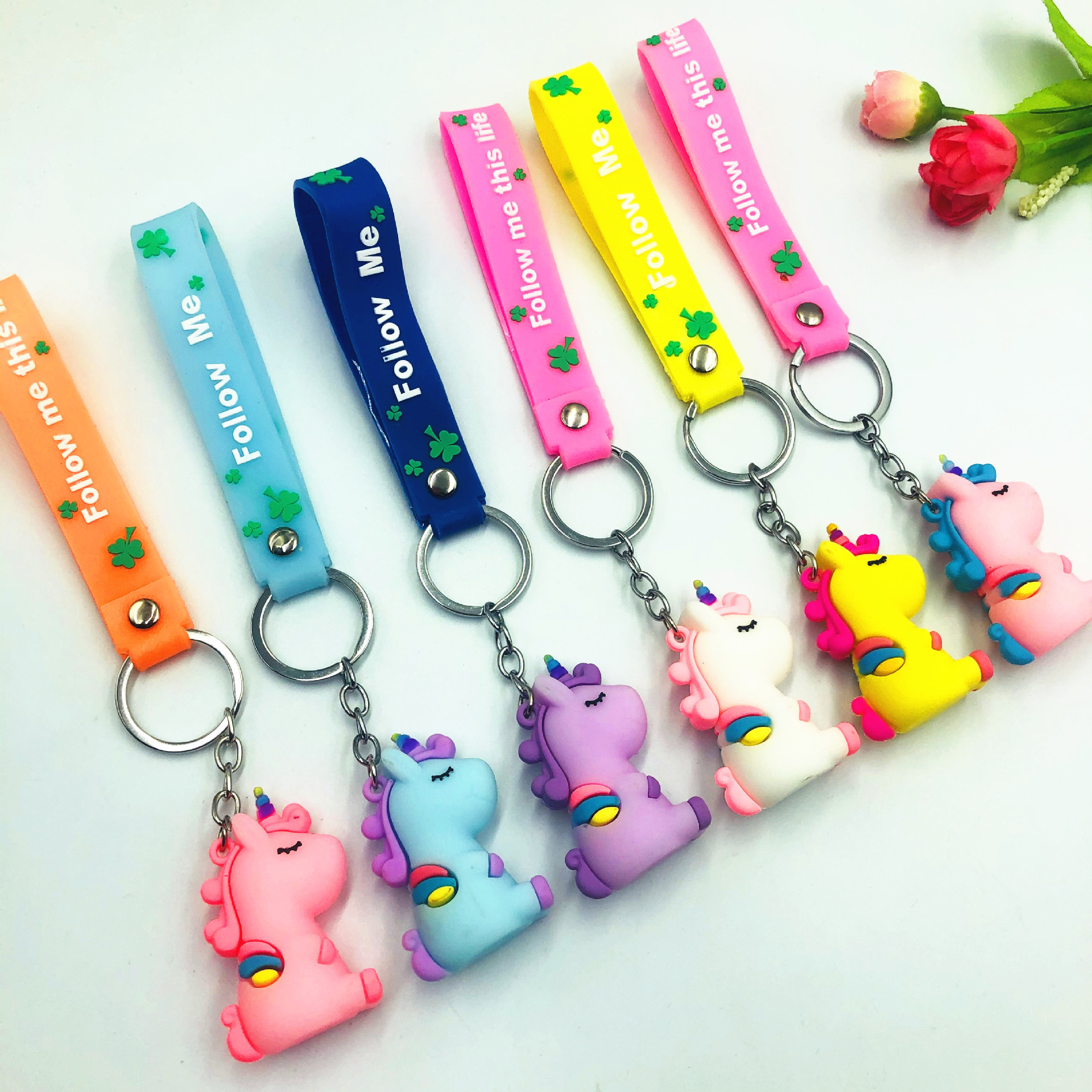 جاکلیدی دخترانه مدل یونیکورن کد TAN400-10 به همراه کاور کلید جاکلیدی دخترانه مدل یونیکورن کد TAN400-10 به همراه کاور کلید