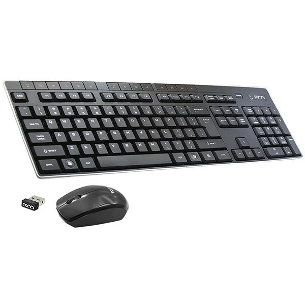کیبورد و ماوس بی سیم تسکو مدل TKM 7008w