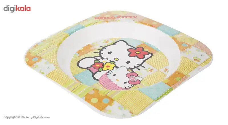 ست 2 تکه غذاخوری کودک بلو بیبی مدل Hello Kitty M0023