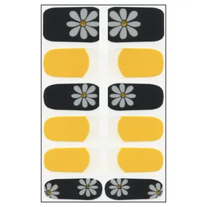 استیکر طراحی ناخن مدل ژله ای کد FL11