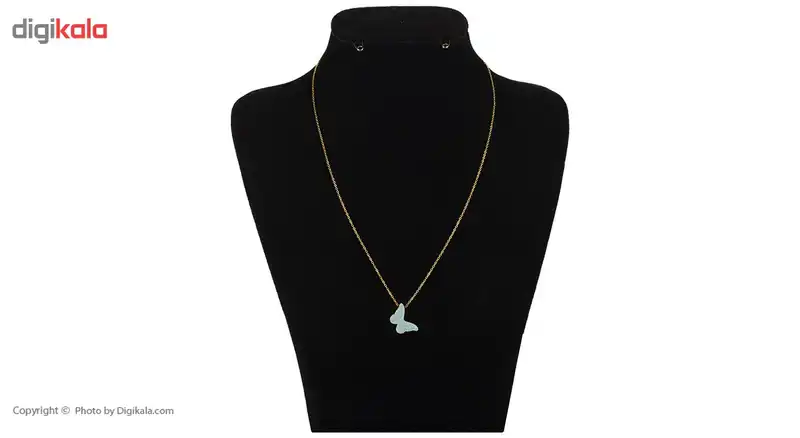 گردنبند طلا 18 عیار زنانه ماهک مدل MM0710