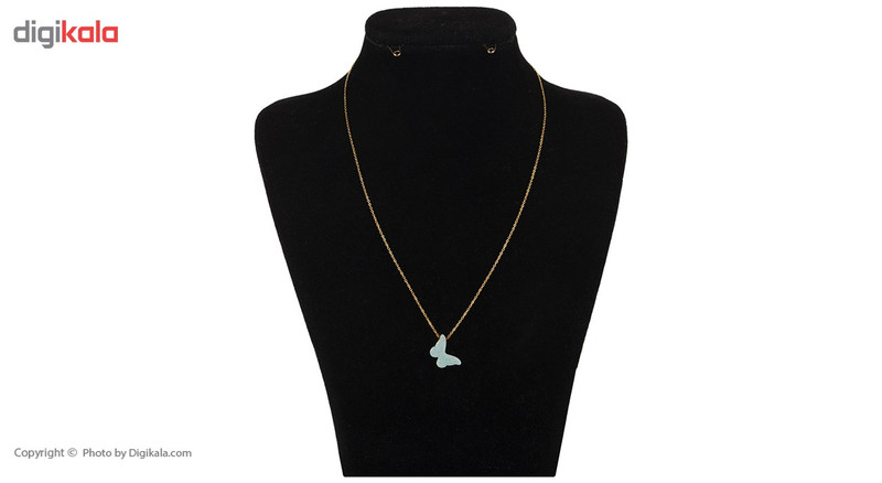 گردنبند طلا 18 عیار زنانه ماهک مدل MM0710