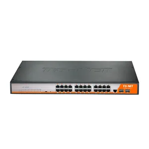 سویچ 24 پورت poe تی جی نت مدل 3026-450 وات گیگابیت
