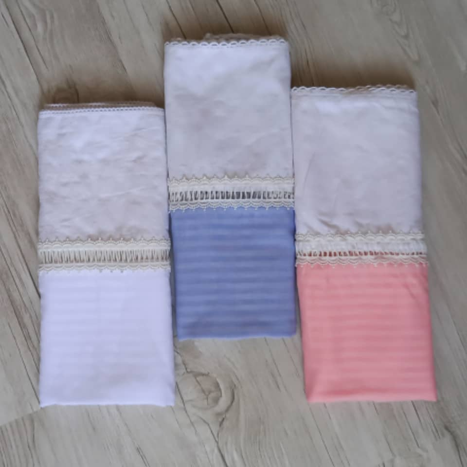 شال زنانه مدل نخی قلاب بافی