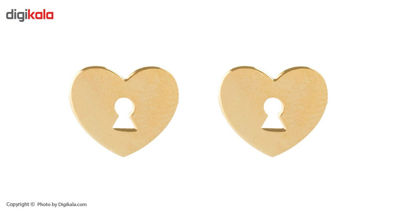 گوشواره طلا 18 عیار زنانه ماهک مدل ME0674 - 2