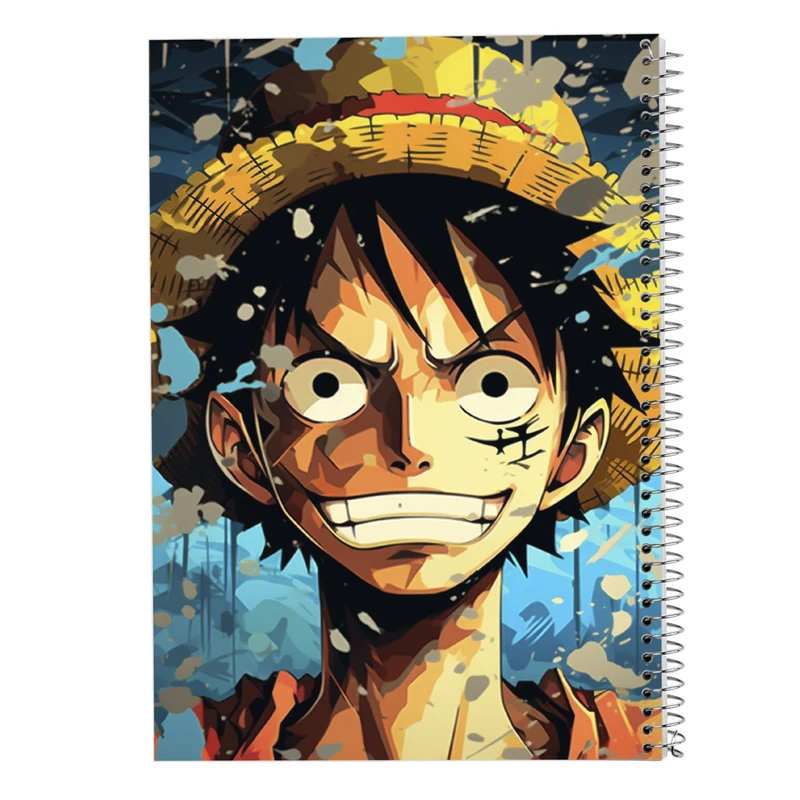 دفتر شطرنجی 50 برگ مدوپد مدل وان پیس One Piece کد DF10688