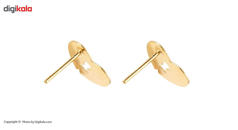 گوشواره طلا 18 عیار زنانه ماهک مدل ME0674 - 3