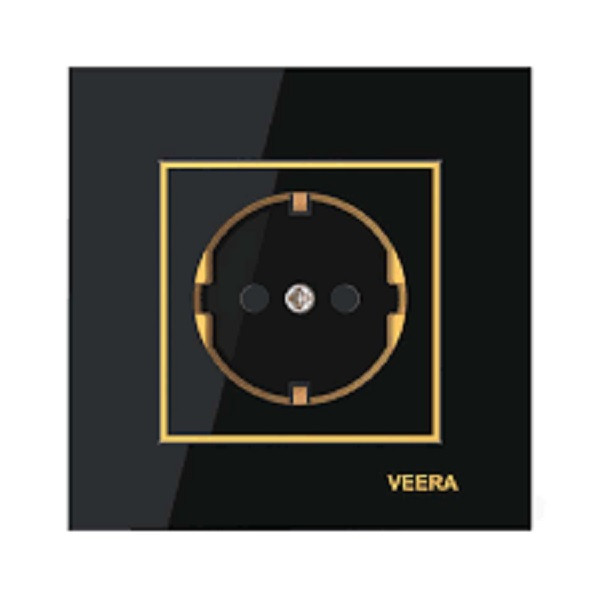 پریز برق ارت دار ویرا مدل امگا مجموعه 10 عددی