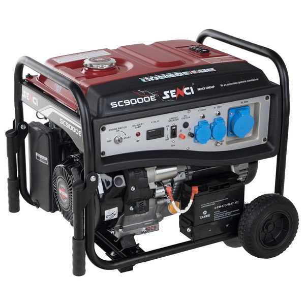 موتور برق بنزینی سنسی مدل SC9000E موتور برق بنزینی سنسی مدل SC9000E