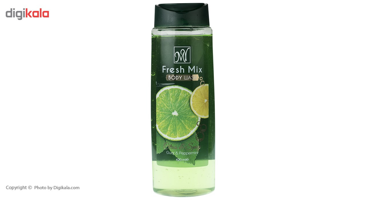 شامپو بدن مای مدل Fresh Mix حجم 420 میلی لیتر