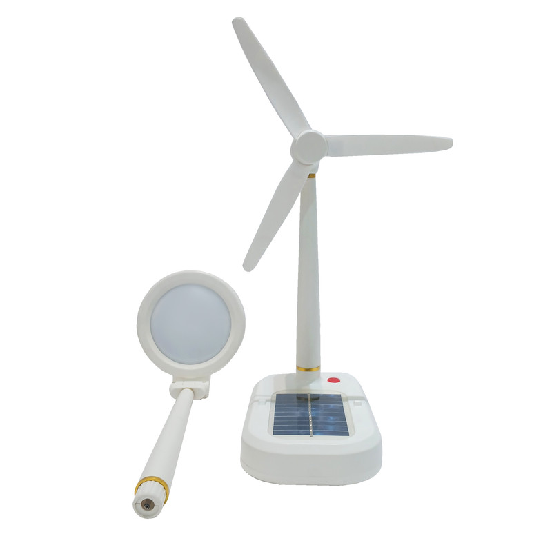 چراغ مطالعه و پنکه سولار مدل 3287 شارژی و خورشیدی