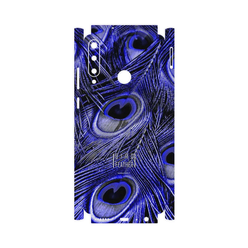 برچسب پوششی ماهوت مدل Purple Feather-FullSkin مناسب برای گوشی موبایل هوآوی Y6p