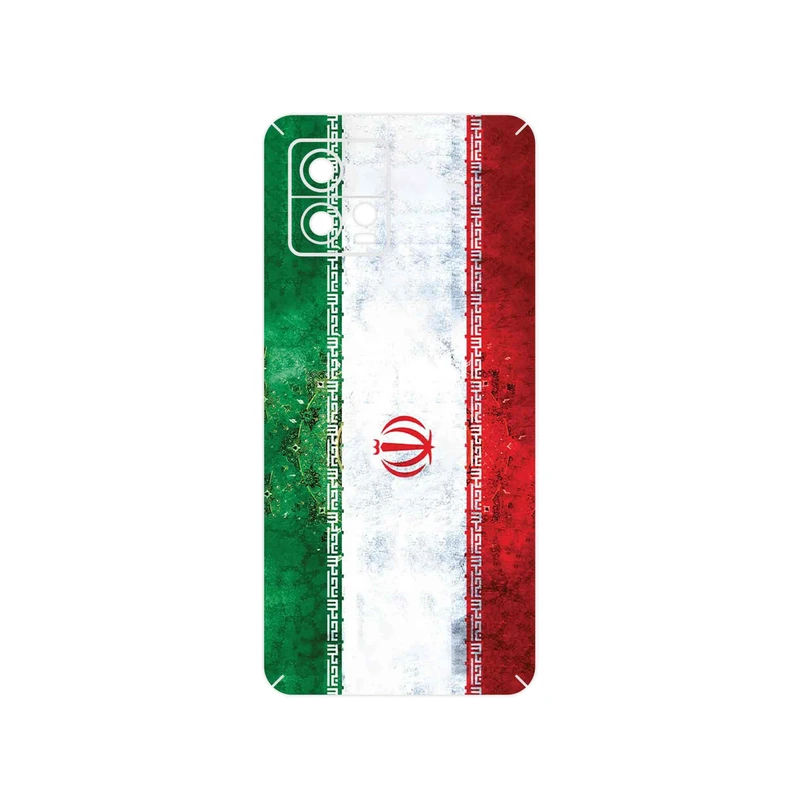برچسب پوششی ماهوت مدل IRAN_Flag_1 مناسب برای گوشی موبایل موتورولا Moto G72