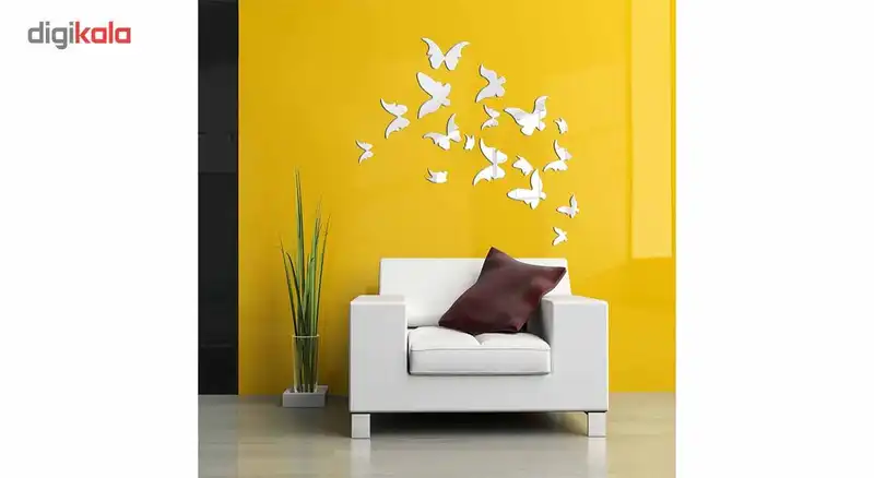 آینه پلکسی گلس دکو پدیده مدل P2 هفده تکه