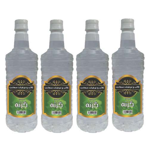 عرق گزنه ممتاز سعادت - 1 لیتر بسته 4 عددی 