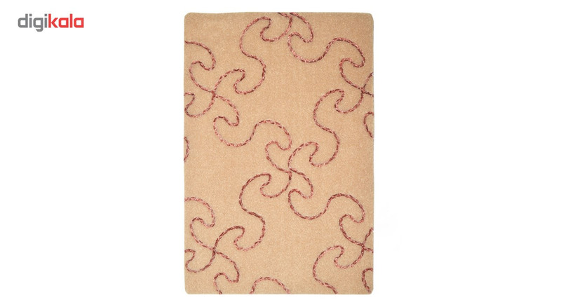 موکت ظریف مصور طرح زرین زمینه کرم کد 8112