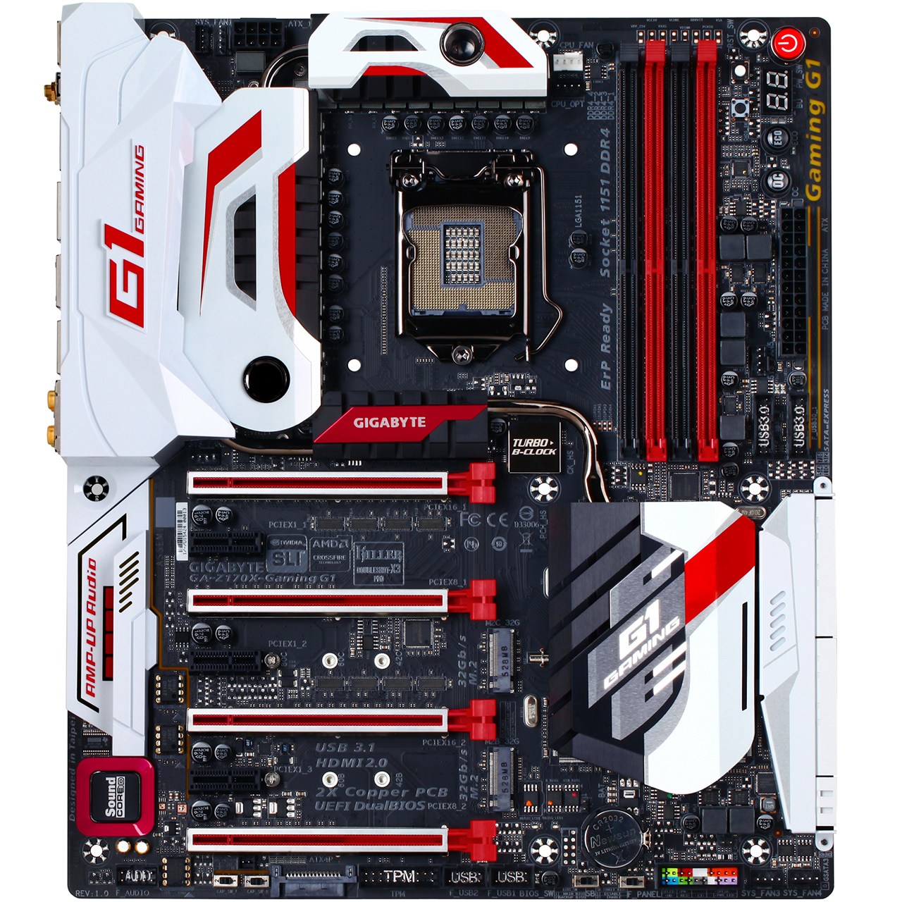 مادربرد گیگابایت مدل GA-Z170X-Gaming G1