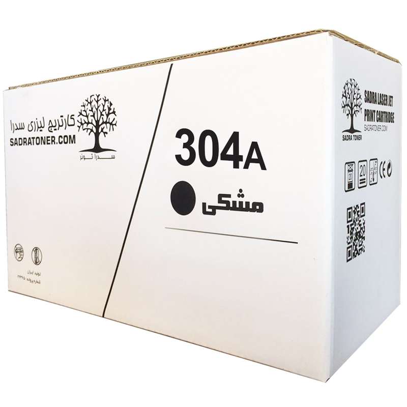 تونر مشکی سدرا مدل 304A تونر مشکی سدرا مدل 304A