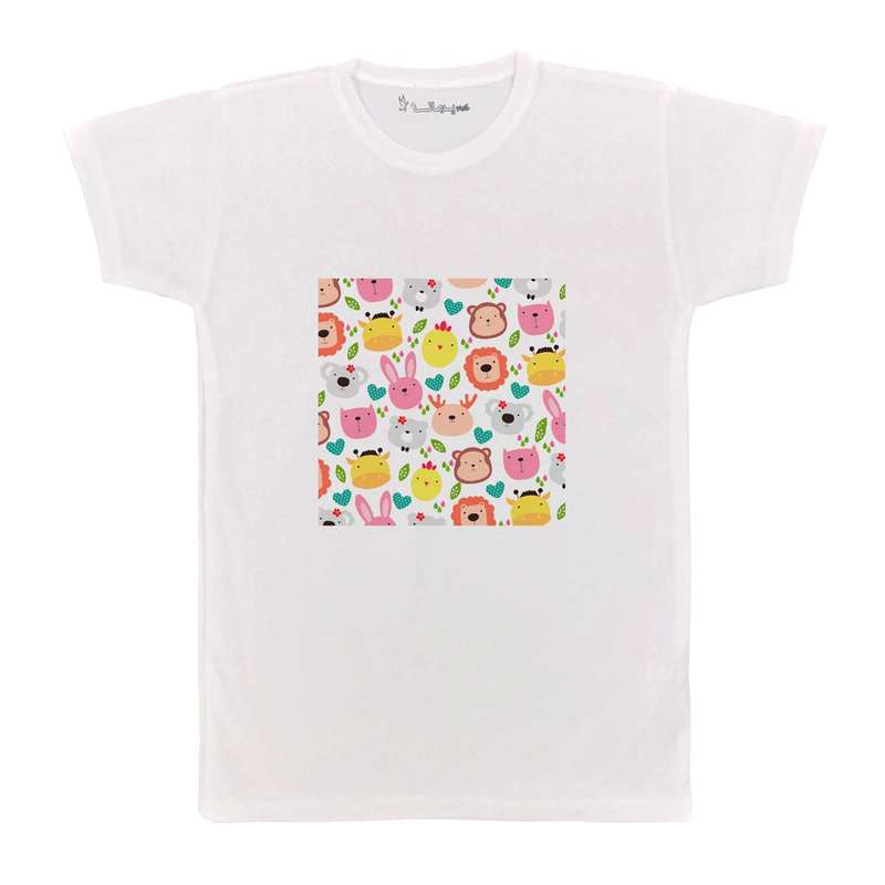 تی شرت بچگانه پرمانه طرح cute کد pmt.2254