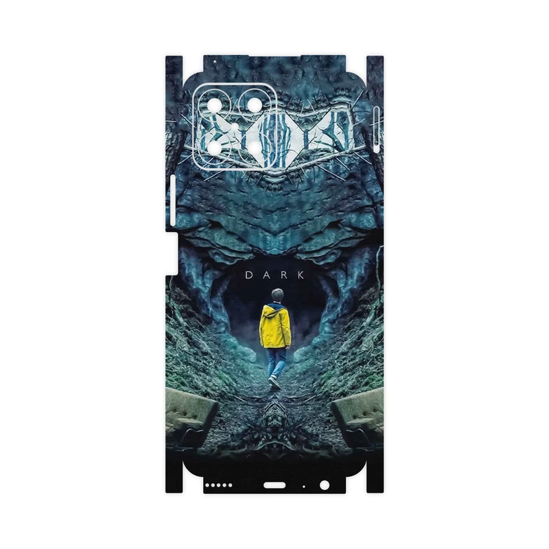 برچسب پوششی ماهوت مدل Dark-FullSkin مناسب برای گوشی موبایل آنر X8