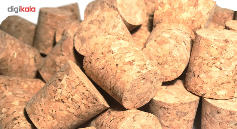 درب بطری چوب پنبه ترکیبی مدل 24-30 - بسته 25 عددی