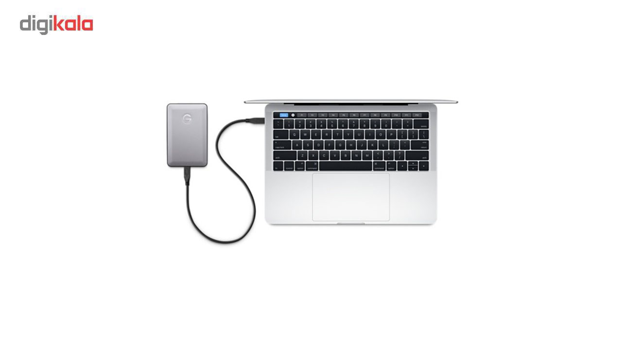 هارد دیسک اکسترنال جی درایو مدل USB-C ظرفیت 1 ترابایت
