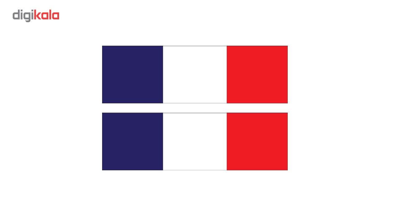 استیکر رکاب خودرو طرح پرچم فرانسه