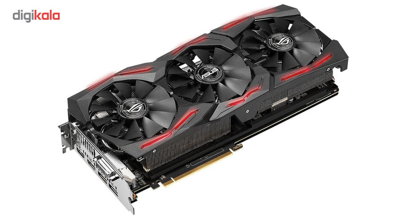 کارت گرافیک ایسوس مدل ROG-STRIX-RXVEGA64-O8G-GAMING 2