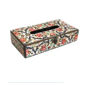 جعبه دستمال کاغذی گره طرح نگار
