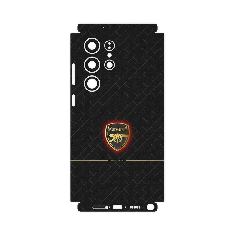 برچسب پوششی ماهوت مدل Arsenal-FullSkin مناسب برای گوشی موبایل سامسونگ Galaxy S23 Ultra