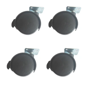 چرخ صندلی ترمز دار کد 100 بسته 4 عددی