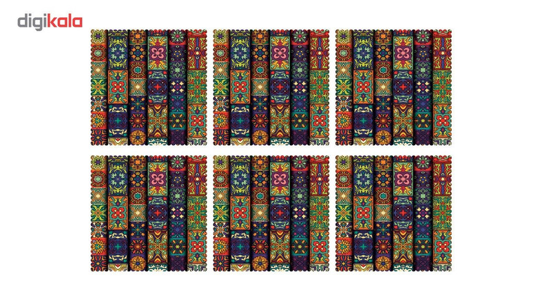 زیر بشقابی کد U1-42075 بسته 6 عددی