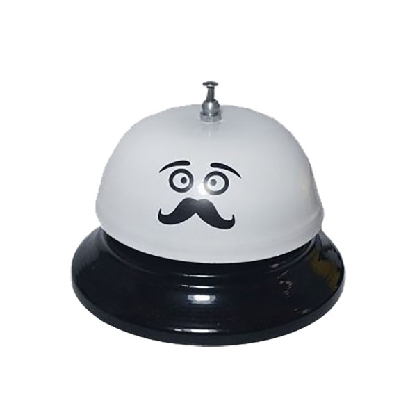 زنگ رومیزی کافه ای مدل Mustache Bell
