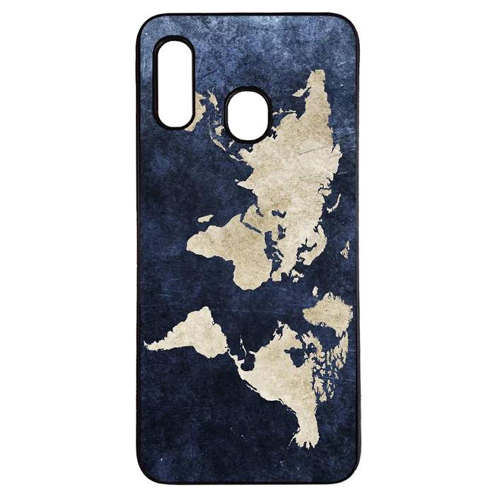 کاور طرح نقشه جهان مناسب برای گوشی موبایل سامسونگ galaxy a30