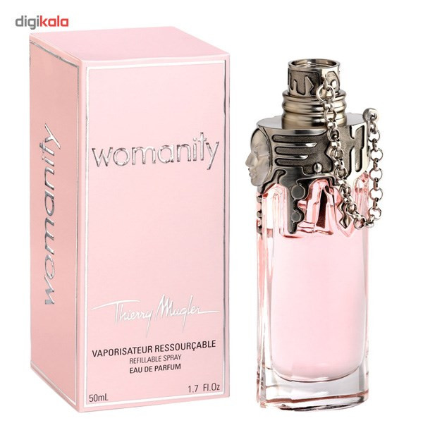 ادو پرفیوم زنانه Thierry Mugler Womanity حجم 80ml ادو پرفیوم زنانه Thierry Mugler Womanity حجم 80ml
