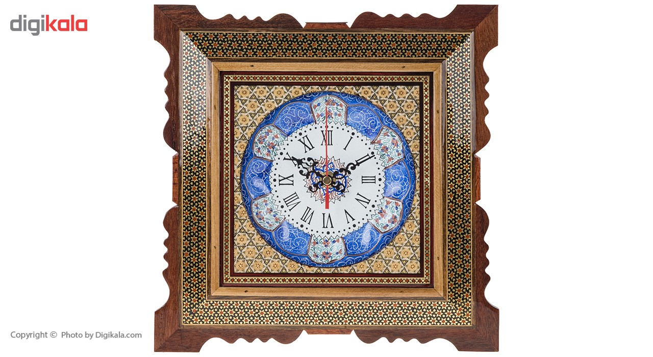 Inlay handicraft clock, code 20