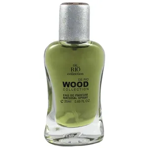 عطر جیبی مردانه ریو کالکشن مدل Rio Wood Brown  حجم 20ml