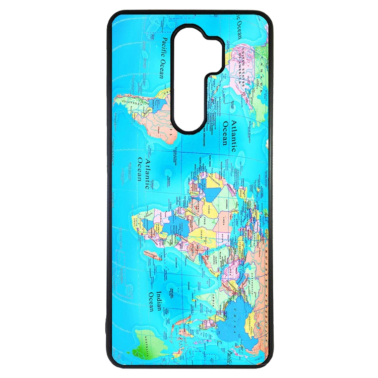 کاور طرح نقشه جهان مناسب برای گوشی موبایل شیائومی redmi 9