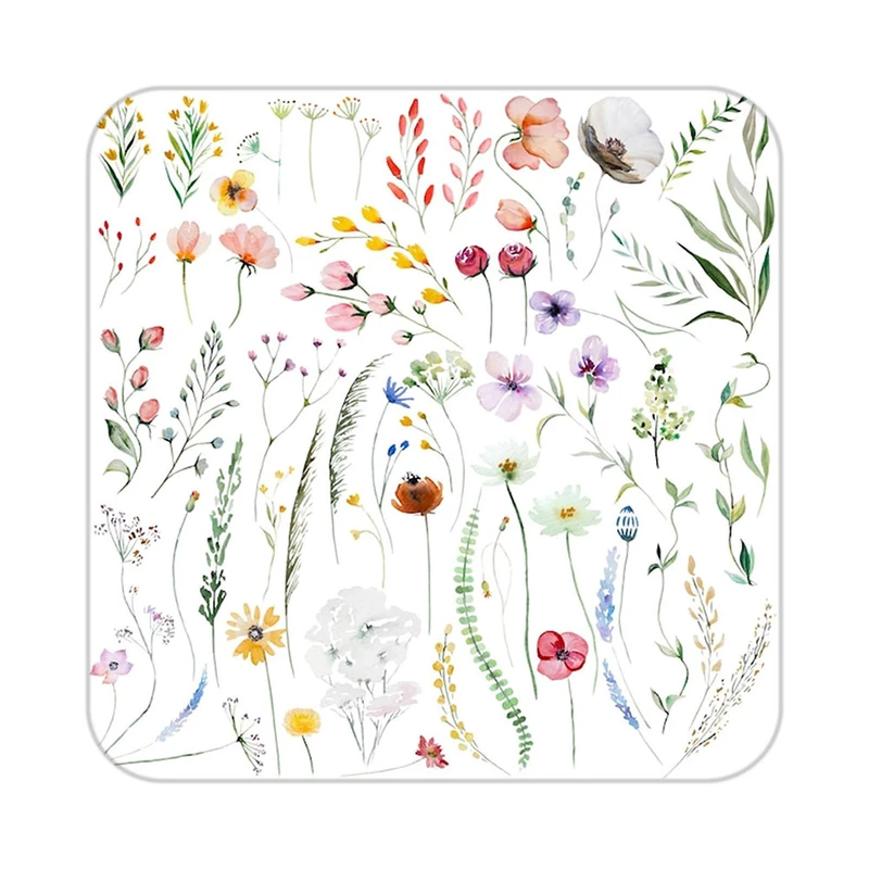 زیر لیوانی کاکتی طرح گل مدل mp19646