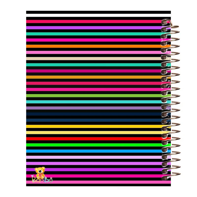 دفتر نقاشی 50 برگ بانیبو مدل رنگی کد 801