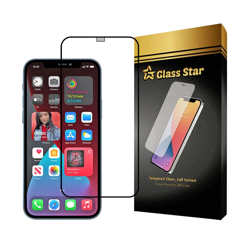 محافظ صفحه نمایش گلس استار مدل DSUPERG مناسب برای گوشی موبایل اپل iPhone 12 Pro Max