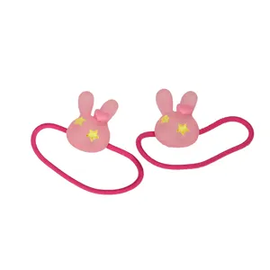 کش مو دخترانه مدل خرگوش ستاره ای مجموعه 2 عددی