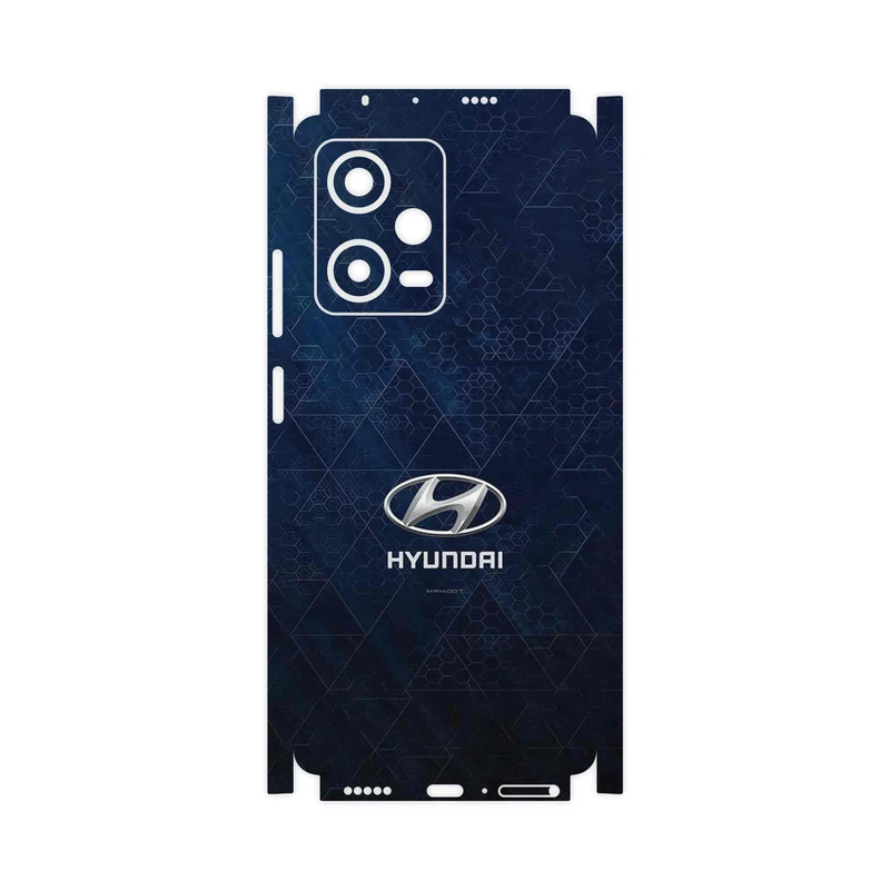 برچسب پوششی ماهوت مدل Hyundai_Logo-FullSkin مناسب برای گوشی موبایل شیائومی Redmi Note 12 Pro 5G