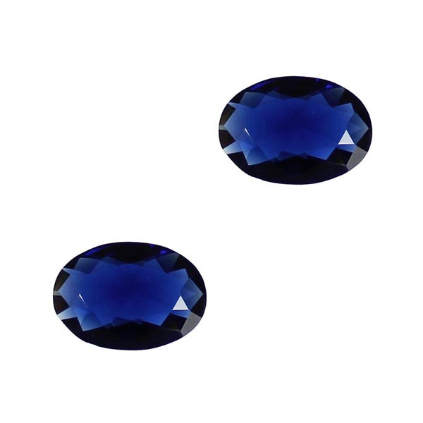سنگ یاقوت کبود کد D67231 بسته دو عددی