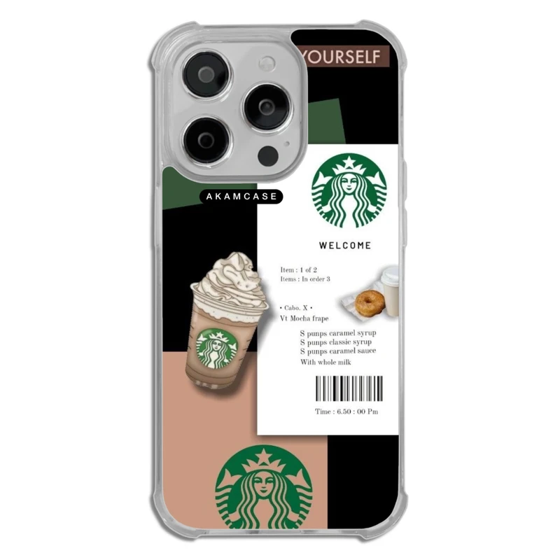 کاور آکام مدل AMCWTA14PRO-STARBUCKS10 مناسب برای گوشی موبایل اپل iPhone 14 Pro