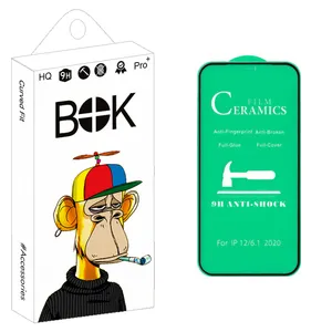 BOK +HD Ceramics Screen Protector For Apple Iphone 12 / Iphone 12 Pro